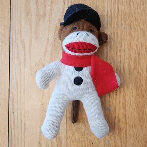 DanDee Sock Monkey Stuffed Animal Toy